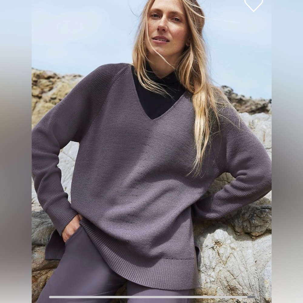 Hanover Refined V-neck Sweater